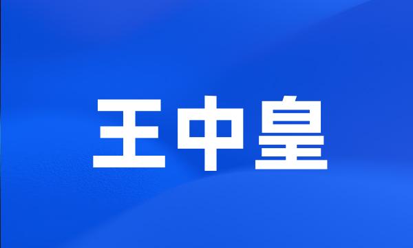 王中皇