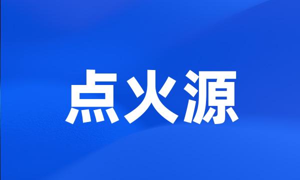 点火源