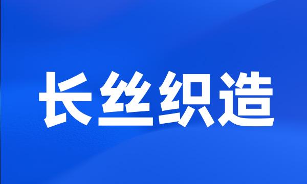 长丝织造