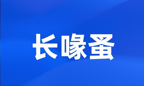 长喙蚤