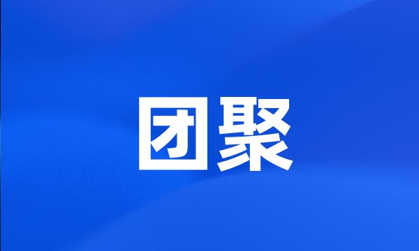 团聚