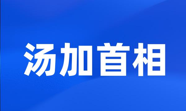 汤加首相