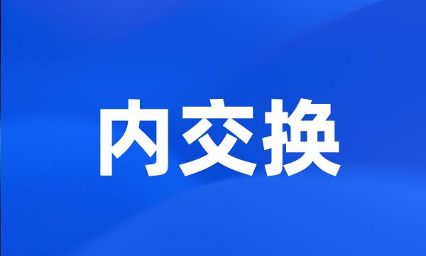 内交换