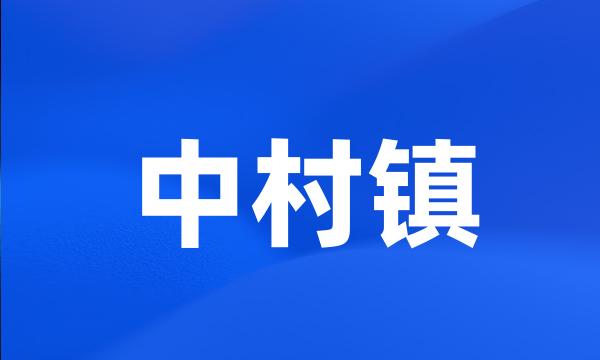 中村镇