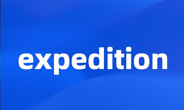 expedition