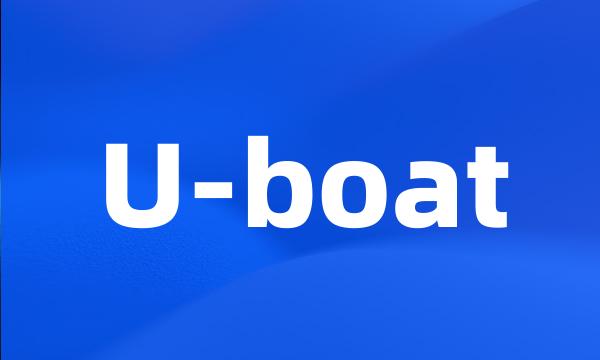 U-boat