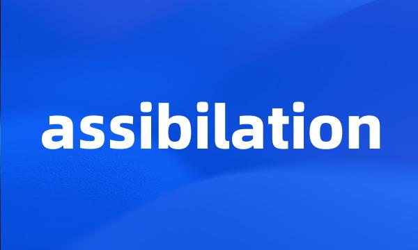 assibilation