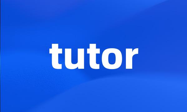 tutor