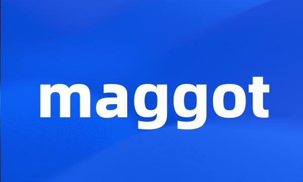 maggot