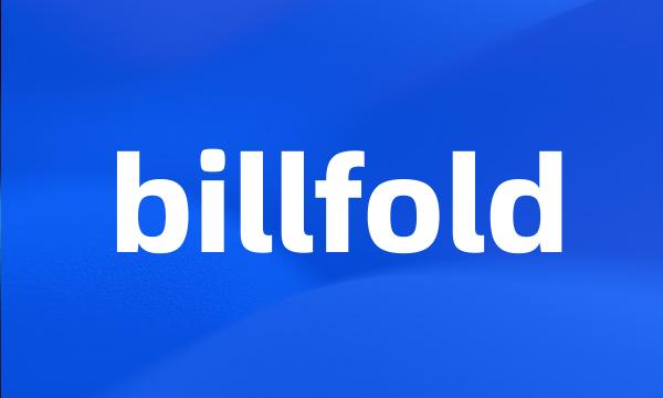 billfold