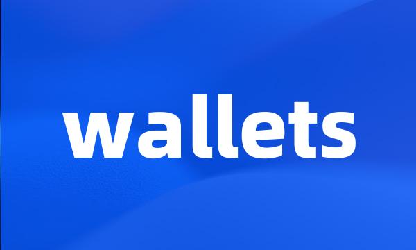 wallets