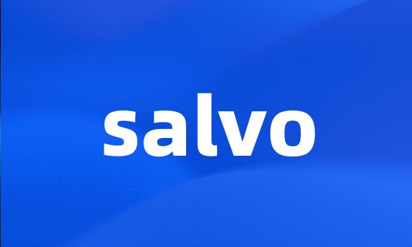 salvo