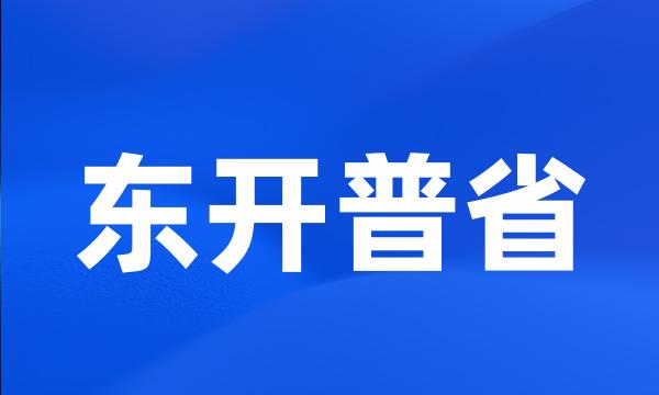 东开普省