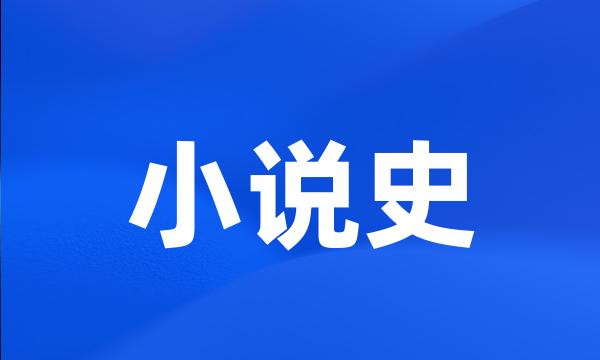 小说史