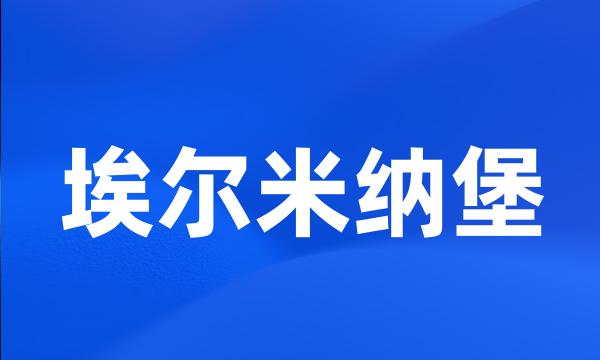 埃尔米纳堡