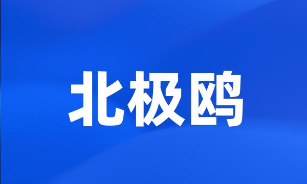 北极鸥