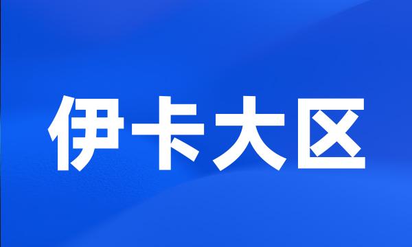 伊卡大区