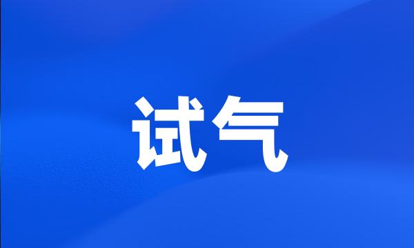 试气