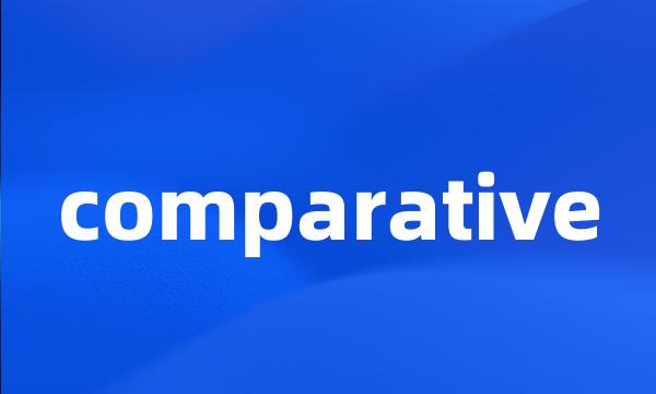 comparative