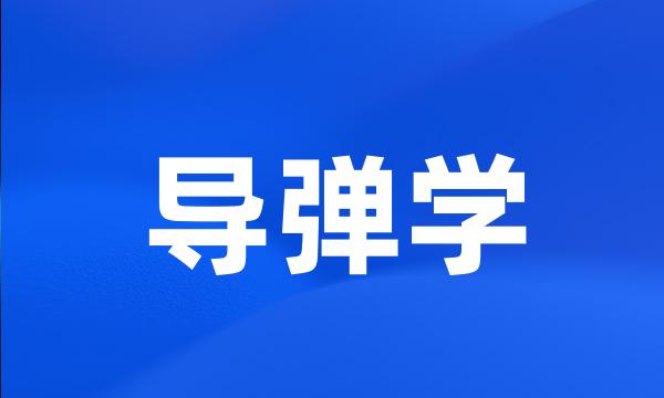 导弹学