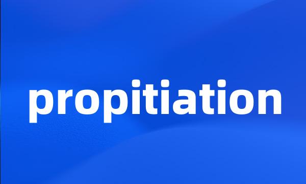 propitiation