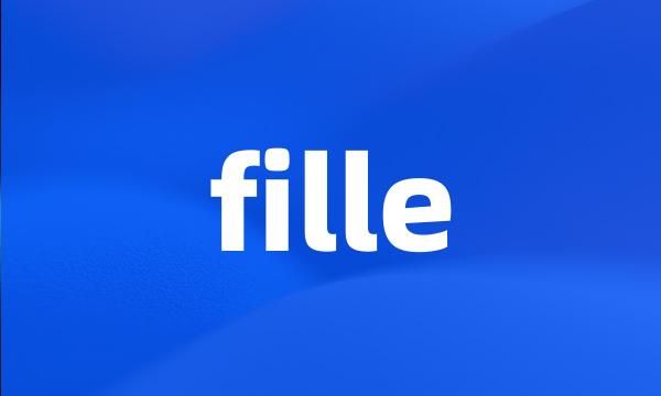 fille