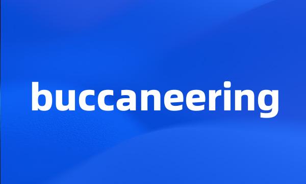 buccaneering