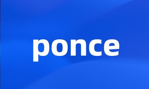 ponce