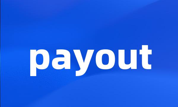 payout