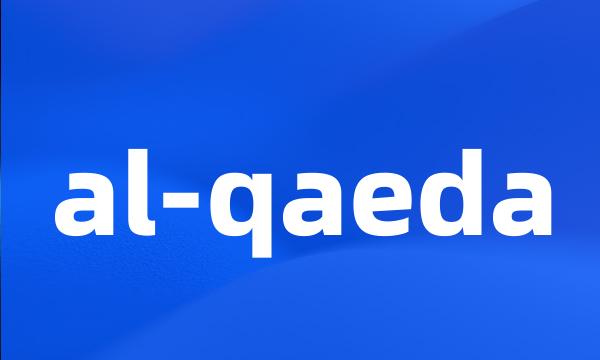 al-qaeda