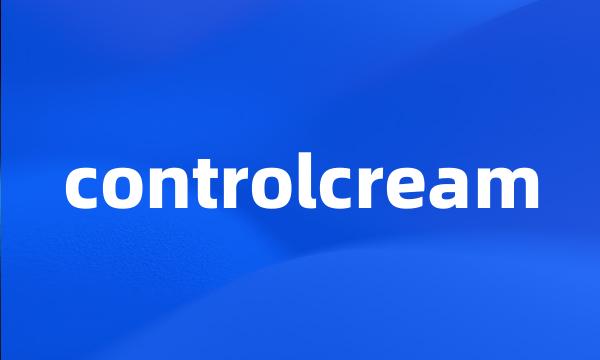 controlcream