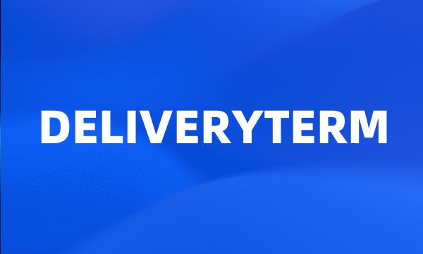 DELIVERYTERM