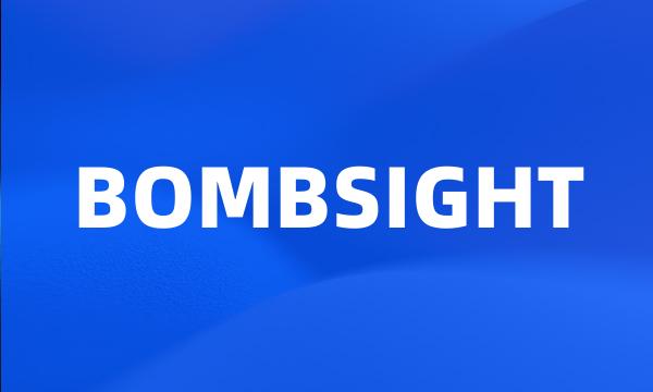 BOMBSIGHT