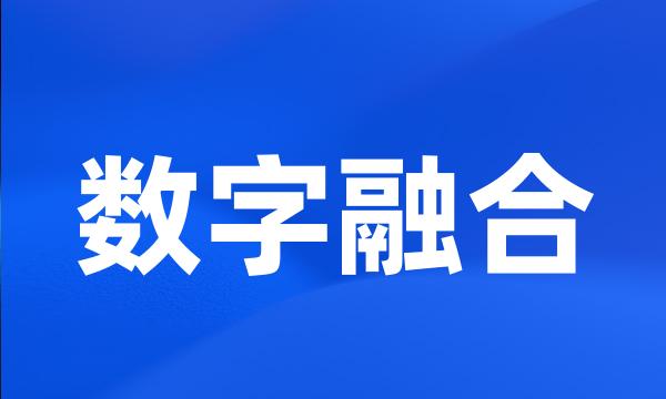 数字融合