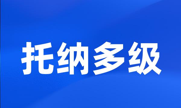 托纳多级