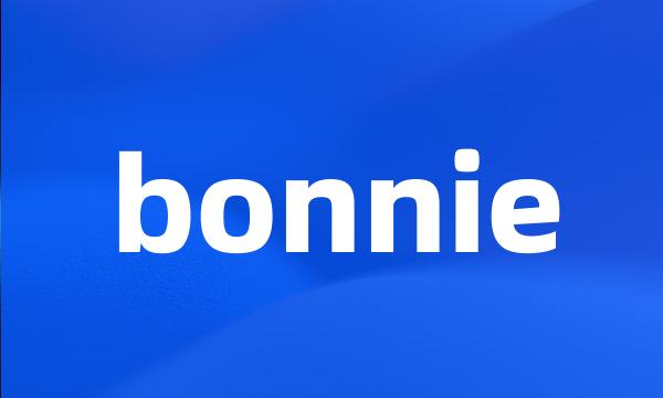 bonnie