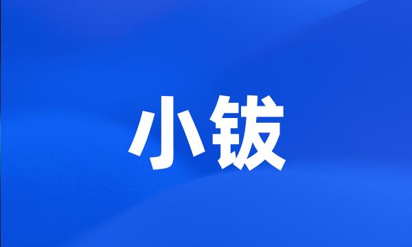 小钹