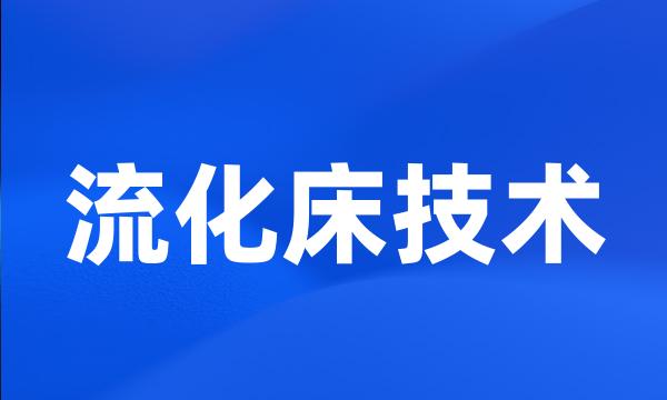 流化床技术