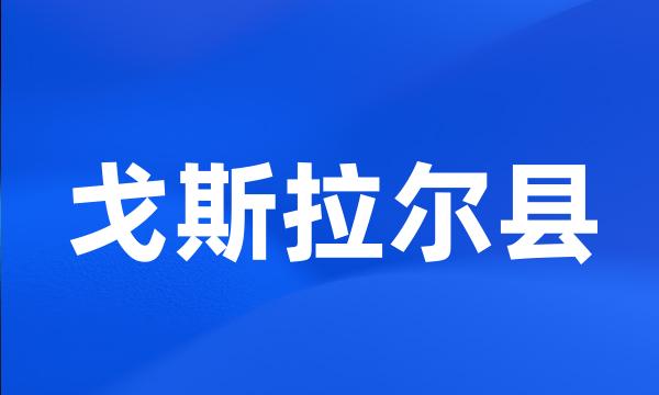 戈斯拉尔县