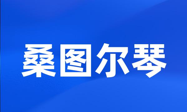 桑图尔琴