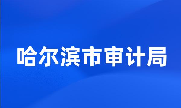 哈尔滨市审计局