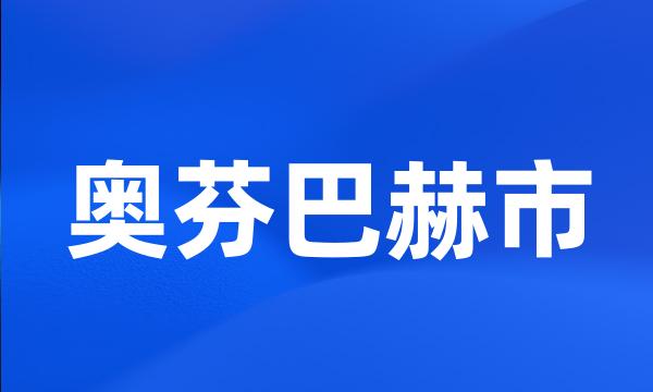 奥芬巴赫市