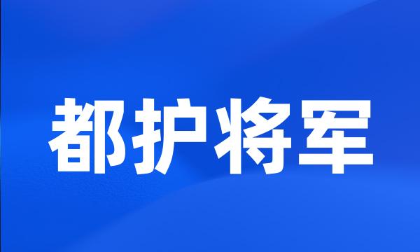 都护将军