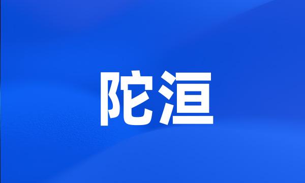 陀洹