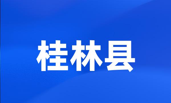 桂林县