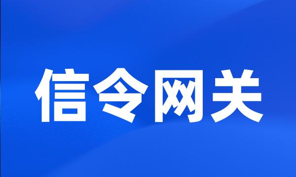 信令网关