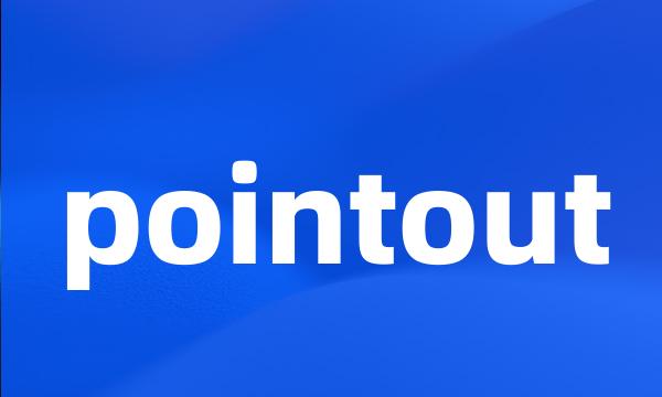 pointout