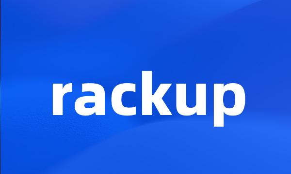 rackup