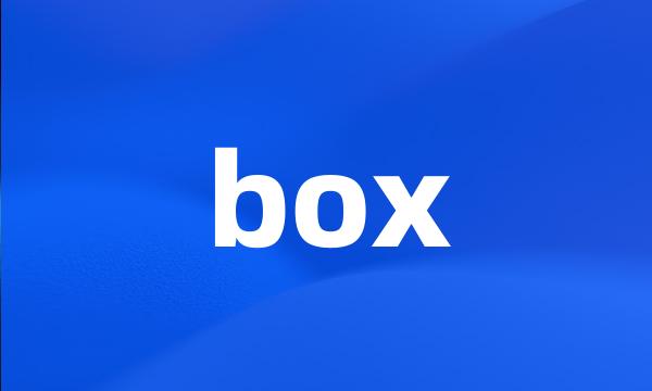 box