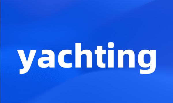 yachting